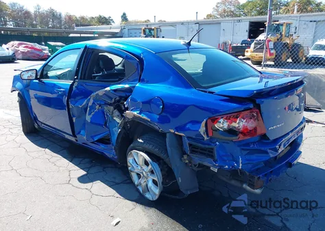 2014 Dodge Avenger R/T z USA, uszkodzony, nr VIN 1C3CDZBG9EN138750